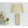 Mauro Ferretti lampe de table Glam Gold E27 Ø 30x47,5 cm or blanc
