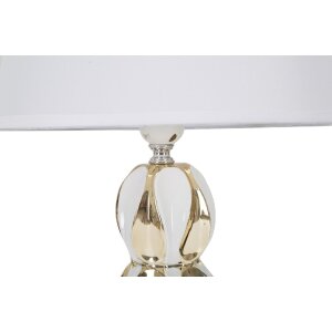 Mauro Ferretti lampe de table Glam balles E27 Ø 28x46 cm blanc or