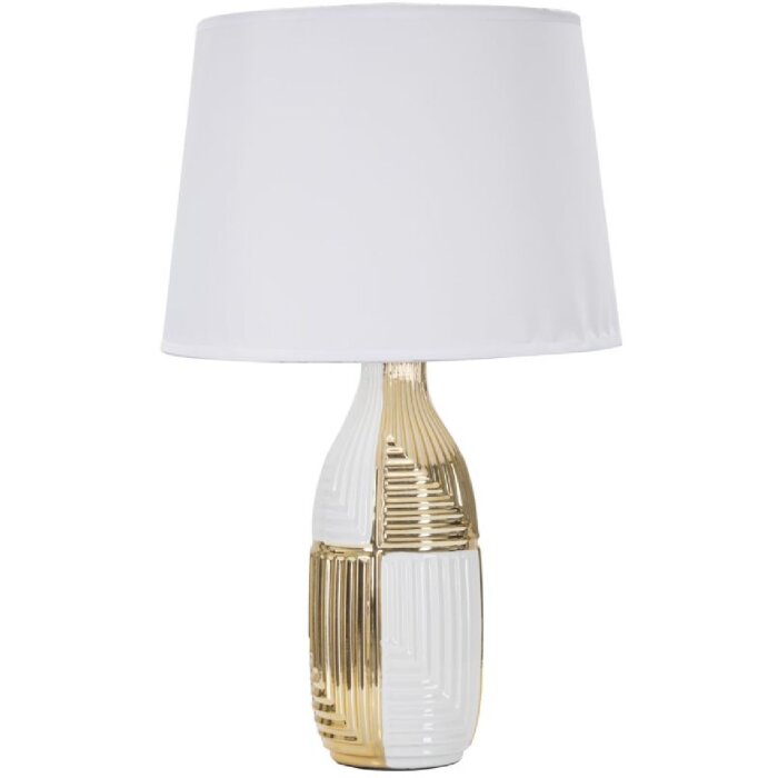 Mauro Ferretti lampe de table Glam Linie E27 Ø 33x54 cm blanc or