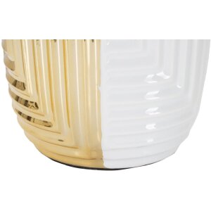 Mauro Ferretti lampe de table Glam Linie E27 Ø 33x54 cm blanc or