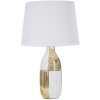 Mauro Ferretti lampe de table Glam Linie E27 Ø 33x54 cm blanc or