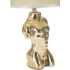 Mauro Ferretti lampe de table Glam Mann E27 25x42,5 cm or