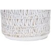 Mauro Ferretti lampe de table Nairobi E27 Ø 35x60,5 cm blanc lavé marron