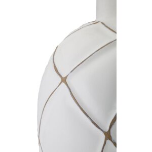 Mauro Ferretti lampe de table lignes E27 Ø 35x60 cm blanc lavé