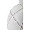 Mauro Ferretti lampe de table lignes E27 Ø 35x60 cm blanc lavé