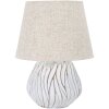 Mauro Ferretti lampe de table Honduras E27 Ø 35x48 cm blanc lavé