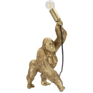 Mauro Ferretti lampe de table Gorilla E14 22,5x16x40 cm or