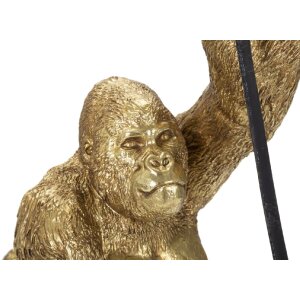 Mauro Ferretti lampe de table Gorilla E14 22,5x16x40 cm or