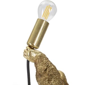 Mauro Ferretti lampe de table Gorilla E14 22,5x16x40 cm or