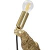 Mauro Ferretti lampe de table Gorilla E14 22,5x16x40 cm or