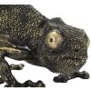 Mauro Ferretti lampe de table lézard E14 37,5x16,5x22 cm noir or