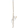 Mauro Ferretti plafonnier singe E27 Ø 27x32x60 cm blanc marron