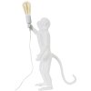 Mauro Ferretti lampe de table singe E27 Ø 26x34x55 cm blanc