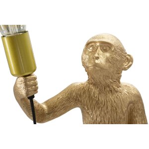 Mauro Ferretti lampe de table singe E27 Ø 26x34x55 cm or
