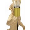 Mauro Ferretti lampe de table singe E27 Ø 26x34x55 cm or