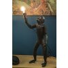 Mauro Ferretti lampe de table singe E27 Ø 26x34x55 cm noir