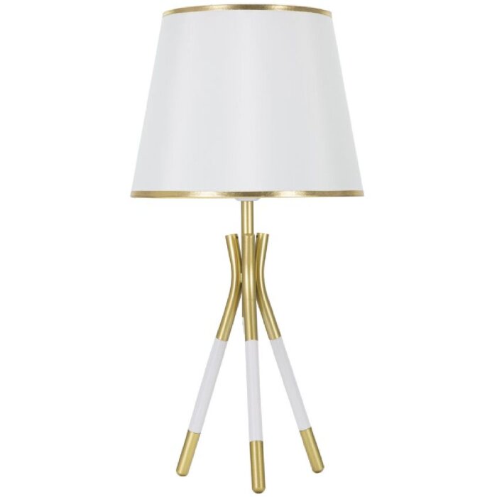 Mauro Ferretti lampe de table Triply E27 Ø 28x57 cm or blanc