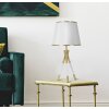 Mauro Ferretti lampe de table Triply E27 Ø 28x57 cm or blanc