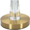 Mauro Ferretti lampe de table Kristal E27 Ø 30x56 cm or blanc