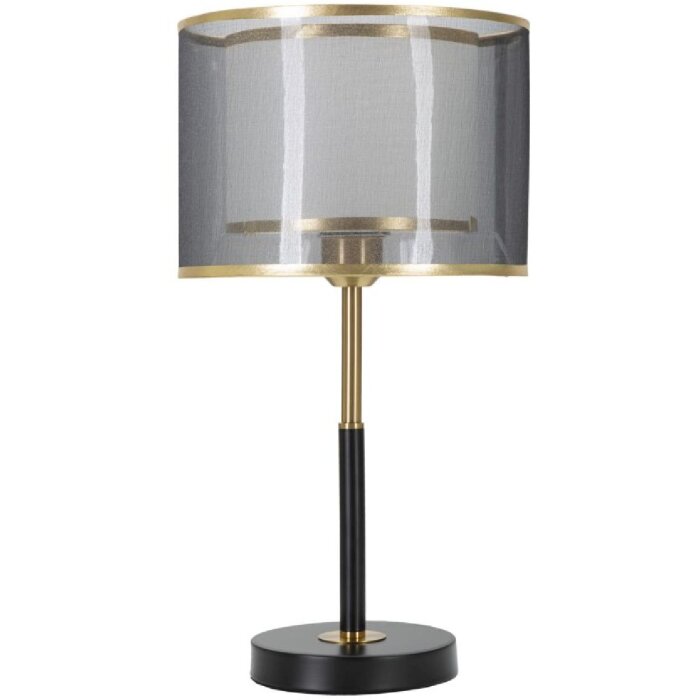 Mauro Ferretti lampe de table niveaux E27 Ø 25x48 cm noir or