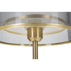Mauro Ferretti lampe de table niveaux E27 Ø 25x48 cm noir or