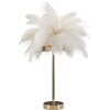 Mauro Ferretti lampe de table Palmier 2 flammes E14 Ø 40x55 cm blanc or