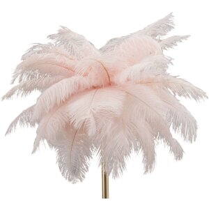 Mauro Ferretti lampe de table Palmier 2 flammes E14 Ø 40x55 cm rose doré