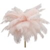 Mauro Ferretti lampe de table Palmier 2 flammes E14 Ø 40x55 cm rose doré