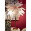 Mauro Ferretti lampe de table Palmier 2 flammes E14 Ø 40x55 cm rose doré