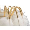 Mauro Ferretti lampe de table support à ressort E27 Ø 40x60 cm or blanc