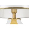 Mauro Ferretti lampe de table céramique E27 Ø 40x70 cm or blanc