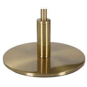 Mauro Ferretti lampe de table ressort sphérique E27 Ø 30x50 cm or blanc