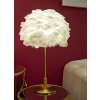 Mauro Ferretti lampe de table ressort sphérique E27 Ø 30x50 cm or blanc