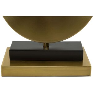 Mauro Ferretti lampe de table Münze E270 Ø 30x53 cm or blanc