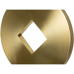 Mauro Ferretti lampe de table Münze E270 Ø 30x53 cm or blanc