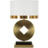 Mauro Ferretti lampe de table Münze E270 Ø 30x53 cm or blanc
