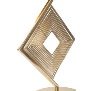 Mauro Ferretti lampe de table Move E27 Ø 30x56 cm or blanc
