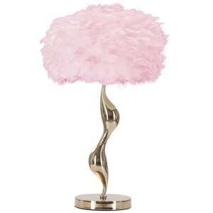 Mauro Ferretti lampe de table Schlank E27 Ø 40x63 cm rose or