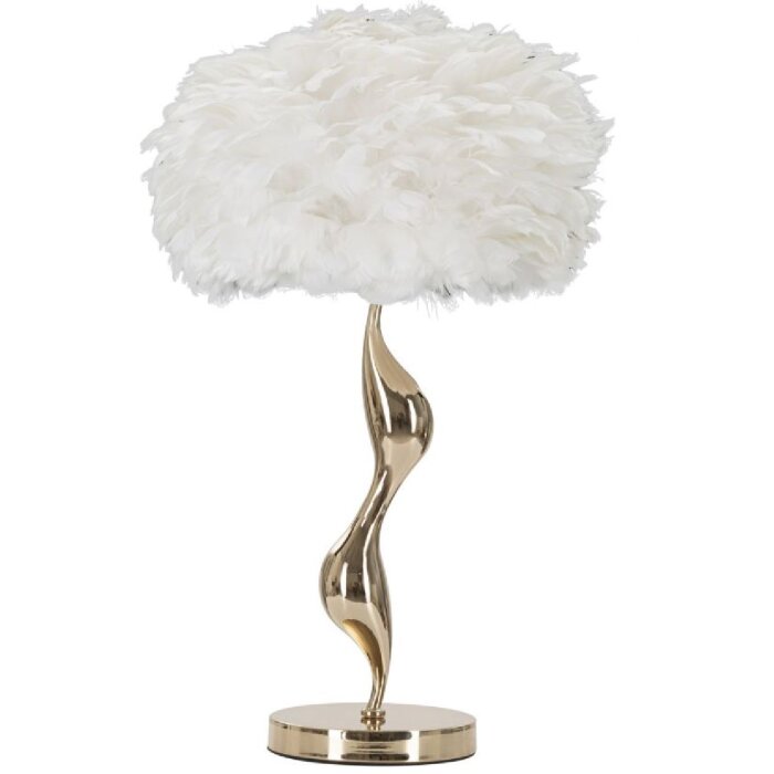 Mauro Ferretti lampe de table Schlank E27 Ø 40x63 cm blanc or