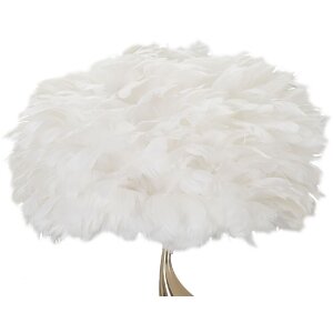 Mauro Ferretti lampe de table Schlank E27 Ø 40x63 cm blanc or