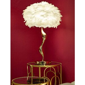 Mauro Ferretti lampe de table Schlank E27 Ø 40x63 cm blanc or