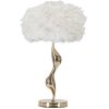 Mauro Ferretti lampe de table Schlank E27 Ø 40x63 cm blanc or