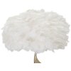 Mauro Ferretti lampe de table Schlank E27 Ø 40x63 cm blanc or