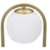 Mauro Ferretti lampe de table Glamy Arc E14 Ø 21x47 cm or blanc