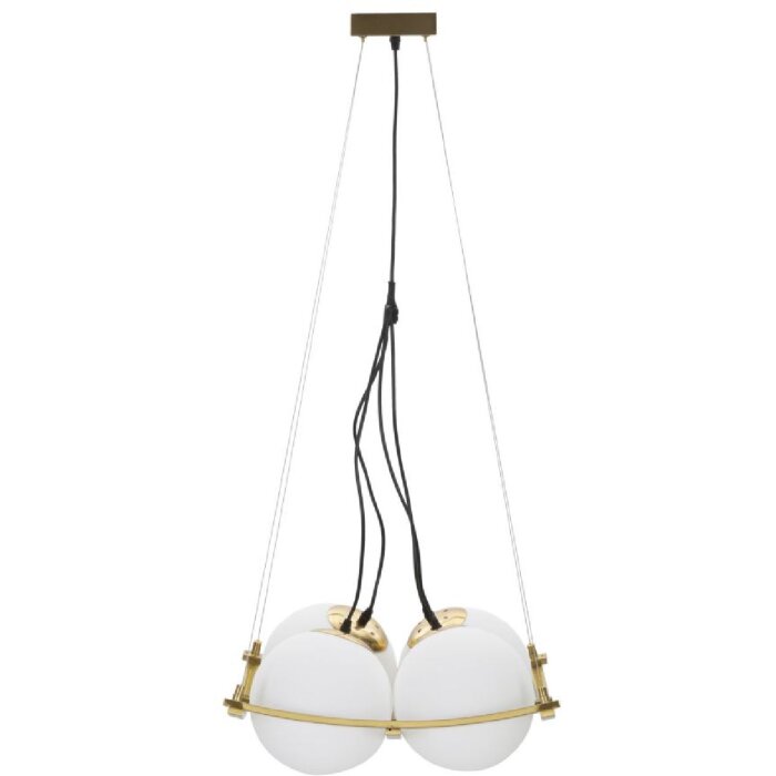 Mauro Ferretti plafonnier Japon carré 4-flamme E27 45x45x20 cm or blanc