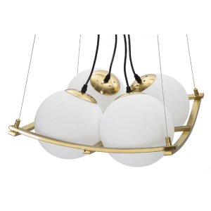 Mauro Ferretti plafonnier Japon carré 4-flamme E27 45x45x20 cm or blanc