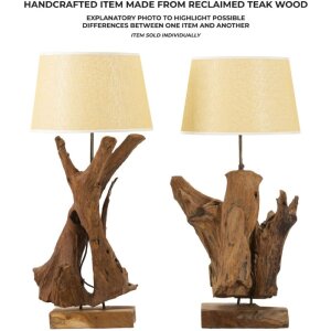 Mauro Ferretti lampe de table Tavolo E27 Ø 35x80 cm brun