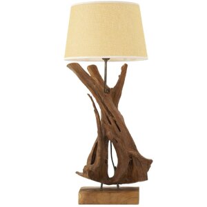 Mauro Ferretti lampe de table Tavolo E27 Ø 35x80 cm brun
