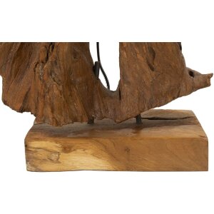 Mauro Ferretti lampe de table Tavolo E27 Ø 35x80 cm brun