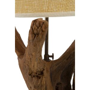 Mauro Ferretti lampe de table Tavolo E27 Ø 35x80 cm brun